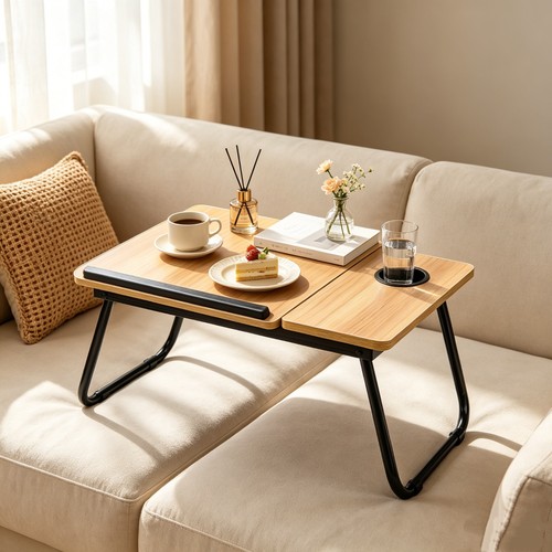 Folding laptop table - folding, stand