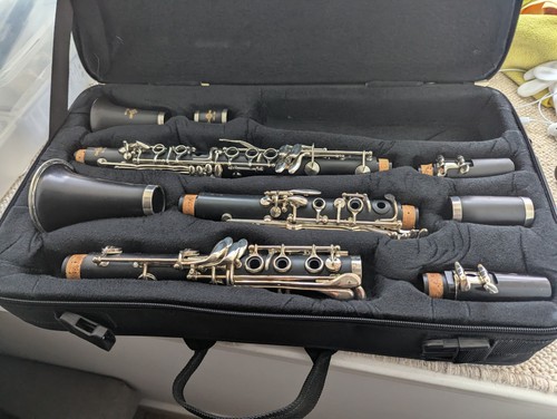 Double clarinet case - double, &