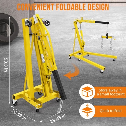 Ton hydraulic folding engine - 2,
