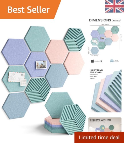 Hexagon cork board alternative - cork,