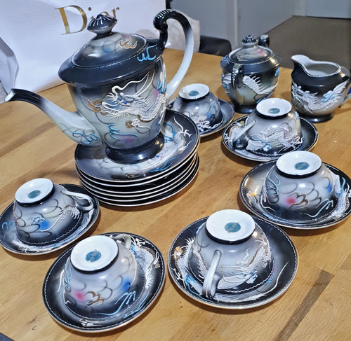 Vintage japanese dragonware - vintage,