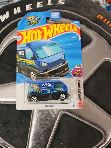 Hot wheels kei - swap, blue
