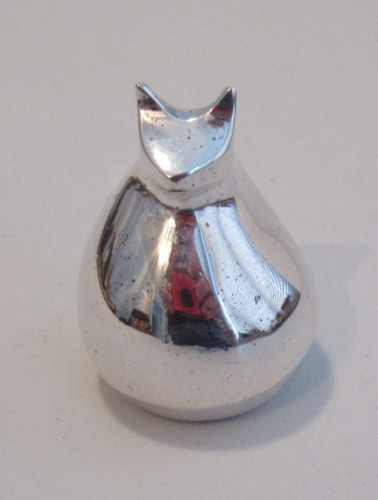 Dansk silver plated cat - dansk,