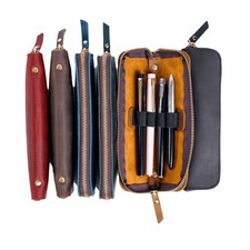 Portable pencil case pen - case,