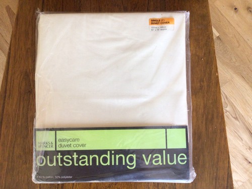 Pale yellow single duvet - yellow,