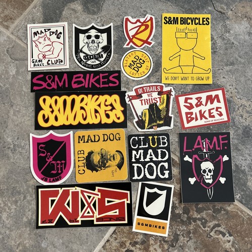 Sticker pack lamf bmx - sticker,