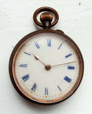 Antique Ladies Gunmetal Pocket