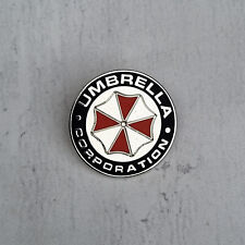 RESIDENT EVIL Umbrella Corporation pin badge merch for fans of game FREE POSTAGE