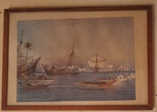 Burmese Ships by Rafael