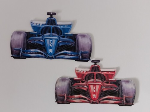 Die cut racing cars for - die,