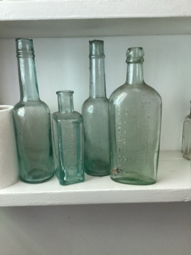 Lot vintage glass - lot,