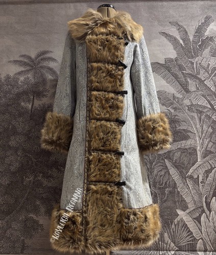 Vintage luxury fur afghan - fur,