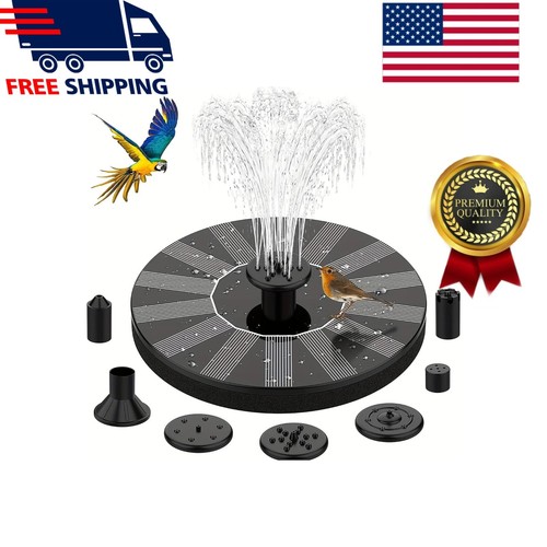Solar bird bath fountain pump - bird,