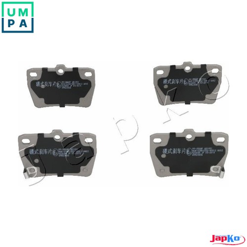 Brake pad set - set, disc