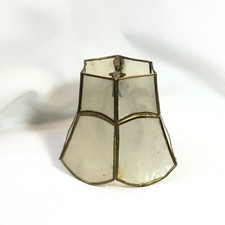 Vintage Capiz Shell Lamp Shade