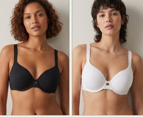 Bra black white - ex,