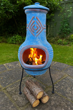Garden Chiminea & Lid Outdoor