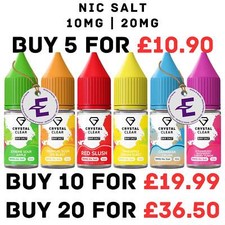 Crystal Clear e liquid 10/20