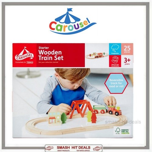 Train set piece - set, carousel