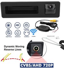 Wireless Reverse Camera For BMW 5 Series F10 F11 Boot Handle Trunk Rear Fit