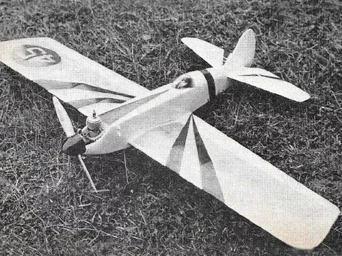 Acrobator control line stunter - acrobator,