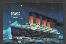 JERSEY TITANIC SHIP DISASTER MNH MIN SHEET 2012