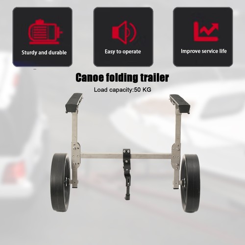 Canoe cart with - canoe, air