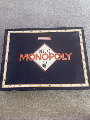 Vintage monopoly deluxe - vintage,