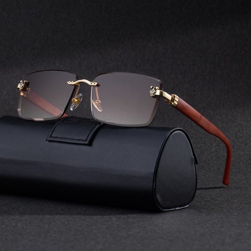 Vintage rimless sun - vintage, glasses