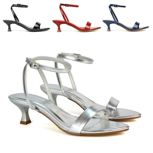 Women kitten heel strappy - women's,
