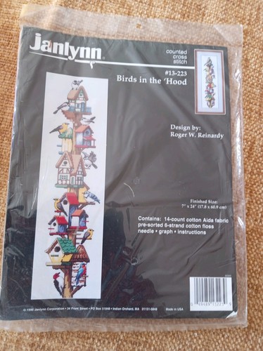 New sealed janlynn counted - &,