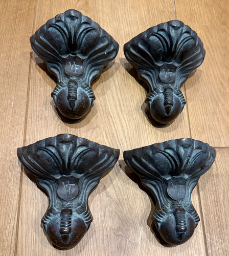 Antique cast bronze furniture - antique,