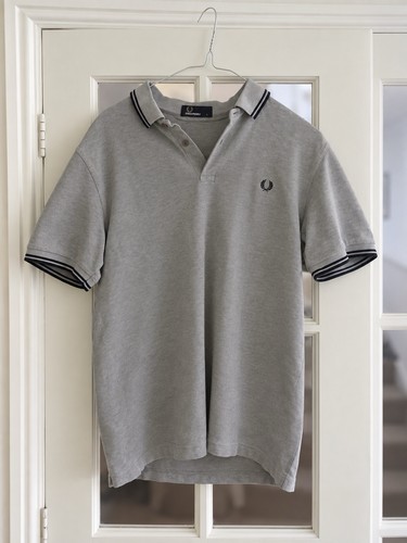 Fred perry grey short sleeve - short,