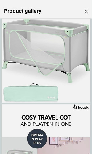 Hauck dream play - play, mint