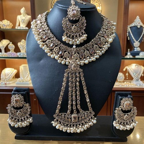 Bridal jewelry set indian - set,