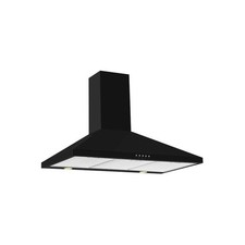 CDA ECH103BL 100cm Chimney