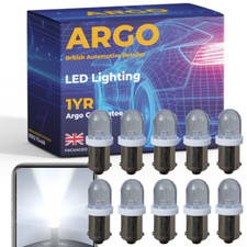 10x 233 Ba9s Led White Side