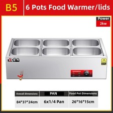 Electric catering bain - bain, marie
