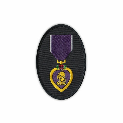 Patch embroidered purple - embroidered,,