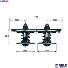 THERMOSTAT COOLANT TX 32 75D FOR SCANIA 4/-/series P,G,R,T DC9.12/13/16 8.9L