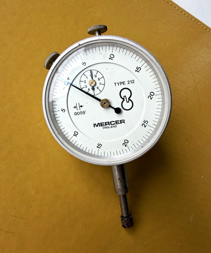 Mercer dial indicator type - mercer, 212