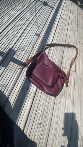 Burgandy and brown - burgandy,
