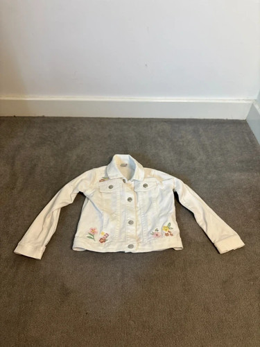 Girls white floral - girls,