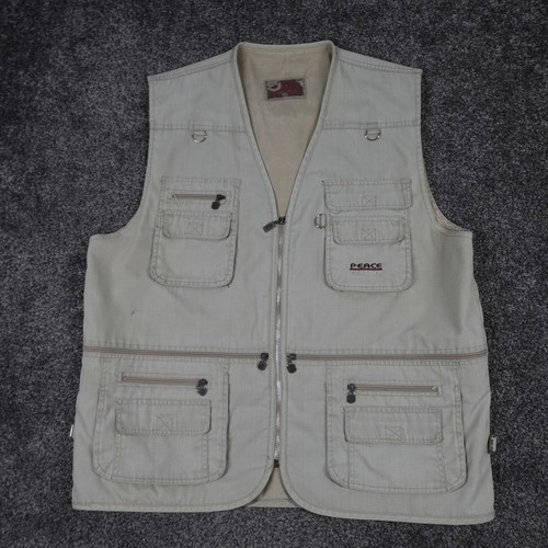 Peace vest waistcoat pockets - vest,