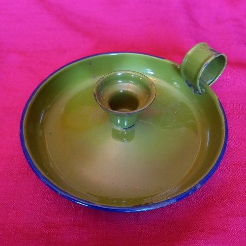 Rare green enamel vintage - rare,