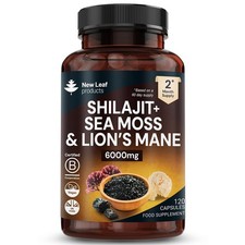 Shillajit Sea Moss & Lions