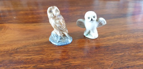 Vintage owl ornaments - 2, x