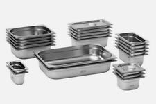 Stainless Steel Gastronorm Pan Gastro Container Tray Bain Marie Food Pot Lid