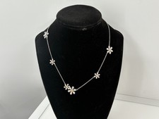 Diamonique Daisy Flower