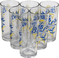 Set of 6 Highball Glasses Tall